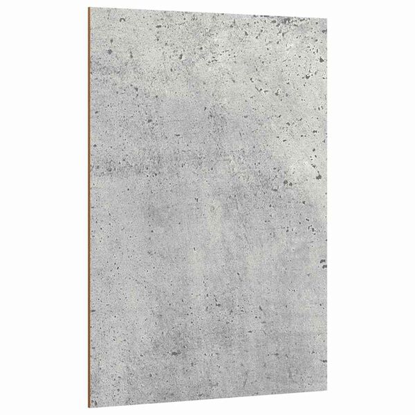 vidaXL Decorpanelen 150 pcs Beton Grijs 21 x 30 x 0,27 cm Bewerkt hout
