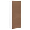 vidaXL Boekenkast met lades ALTA 60x35x142 cm massief grenenhout wit