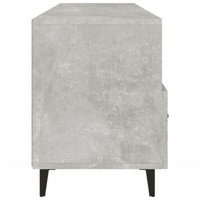 vidaXL Tv-meubel 102x35x50 cm bewerkt hout betongrijs