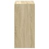 vidaXL Boekenkast 68,5x32x68,5 cm bewerkt hout sonoma eikenkleurig