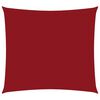 vidaXL Zonnescherm vierkant 2,5x2,5 m oxford stof rood