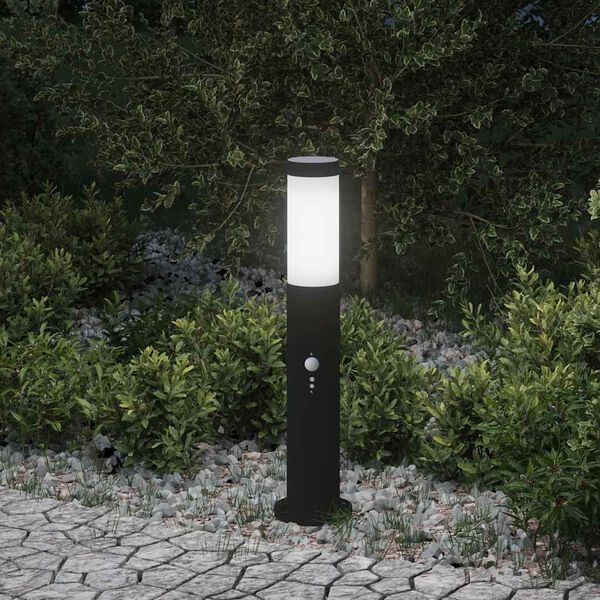 vidaXL Bolderverlichting met sensor 50 cm RVS IP44
