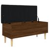 vidaXL Opbergbankje 102x42x46 cm bewerkt hout bruin eikenkleur