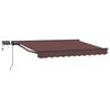 vidaXL Handmatige Luifelhouder met LED's 3 x 2 m