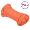 vidaXL Werktouw 3 mm 250 m polypropeen oranje