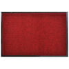vidaXL Deurmat 90x60 cm PVC rood