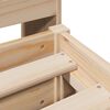 vidaXL Bedframe zonder matras massief grenenhout 180x200 cm