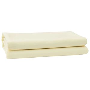 vidaXL Vervangingsdoek voor zonnescherm Cr&egrave;me 1000 x 160 cm Polyester
