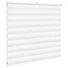 vidaXL Zebra Blind 165x100 cm stofbreedte 160,9 cm polyester wit