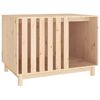 vidaXL Hondenhok 100x70x72 cm massief grenenhout