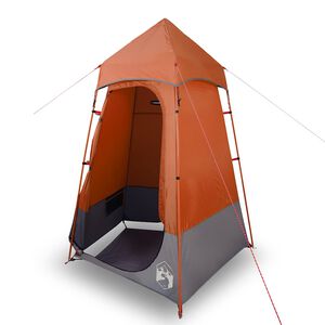 vidaXL Toilettent waterdicht oranje