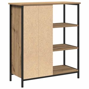 vidaXL Dressoir Artisan Eiken 70 x 30 x 80 cm