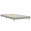 vidaXL Bedframe bewerkt hout grijs sonoma eikenkleurig 100x200 cm
