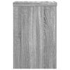 vidaXL Plantenstandaards 2 st 20x20x30 cm bewerkt hout grijs sonoma