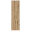 vidaXL Hoge kast met lade Artisan Eiken 45,5 x 34 x 127 cm