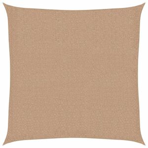 vidaXL Zonnezeil 160 g/m&sup2; 2x2 m HDPE taupe