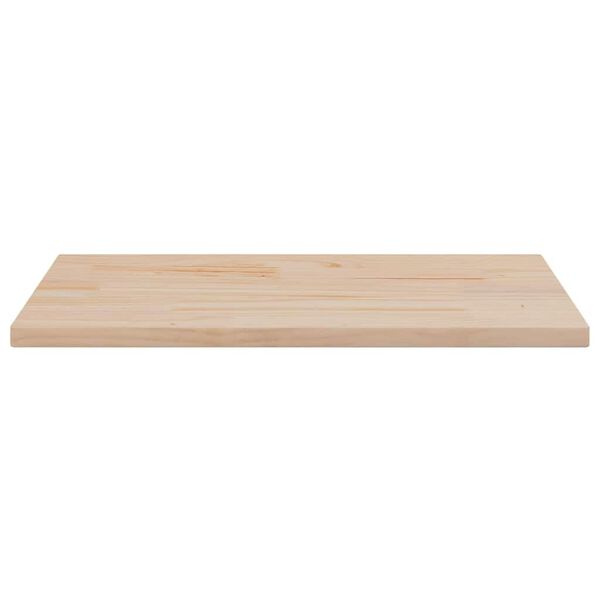 vidaXL Tafelblad rechthoekig 80x40x2,5 cm massief grenenhout