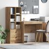 vidaXL Bureau met lade 2 pcs Artisan Eiken