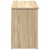 vidaXL Schoenenbank 102x30,5x45 cm bewerkt hout sonoma eikenkleurig