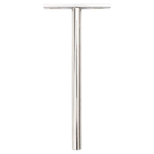 vidaXL Zwevende plankdragers 12st onzichtbaar &Oslash;10x150 mm koolstofstaal