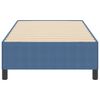 vidaXL Boxspringbed Blauw 100 x 200 cm Katoen Stof