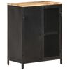 vidaXL Dressoir 60x35x78 cm massief ruw mangohout