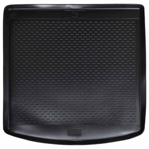 vidaXL Kofferbakmat Zwart Rubber