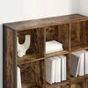 vidaXL Boekenkast 2 pcs Rook Eik 99,5 x 30 x 108 cm Bewerkt hout