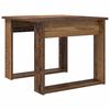 vidaXL Koffietafel Set 2 pcs Oudhout Bewerkt hout