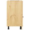 vidaXL Kast SKI HoningBruin 40 x 46 x 81,5 cm Massief grenenhout