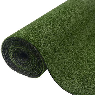 vidaXL Kunstgras 1,5x15 m/7-9 mm groen