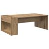 vidaXL Salontafel Artisan Eiken 95 x 50 x 34 cm Bewerkt hout