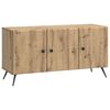vidaXL TV-kast 99 x 34,5 x 50 cm Artisanaal eiken Bewerkt hout