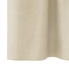 vidaXL Verduisterende gordijnen 2 pcs Cr&egrave;me 140 x 140 cm Fluweel