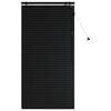 vidaXL Jaloezie Zwart 75 x 160 cm 35 mm Massief Paulowniahout