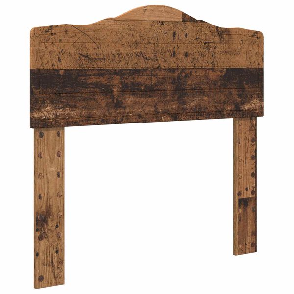 vidaXL Hoofdbord Oud Hout 75 cm Bewerkt hout
