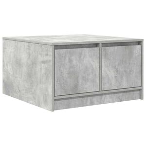 vidaXL Salontafel met lades 70,5x70x40 cm betongrijs