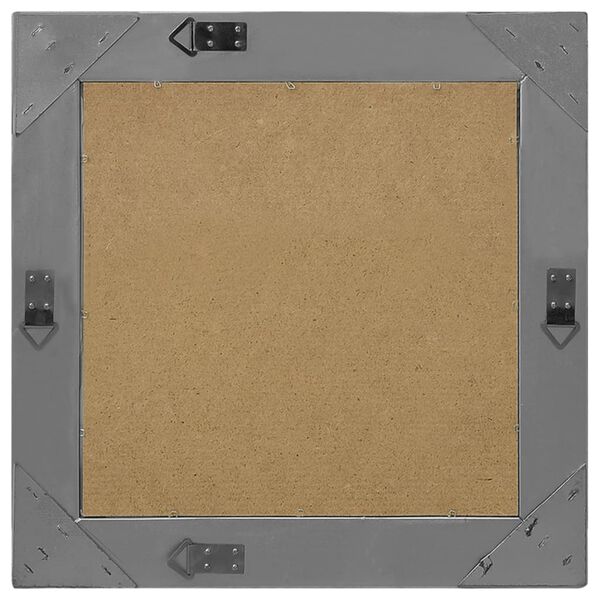 vidaXL Wandspiegel barok stijl 50x50 cm zwart