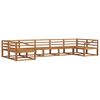 vidaXL Buiten bankenset 7 pcs Naturel Massief Acaciahout