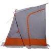vidaXL Achterkleptent met dak Grijs en Oranje 285 x 255 x 245 cm taft