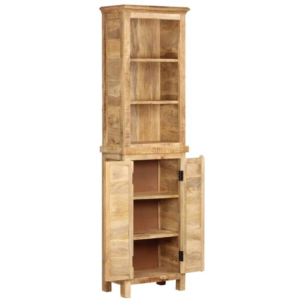 vidaXL Boekenkast 50x30x180 cm massief mangohout
