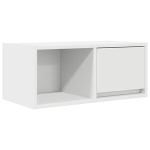 vidaXL Tv-meubel 60x31x25,5 cm bewerkt hout wit