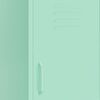 vidaXL Opbergkast 42,5x35x101,5 cm staal mint