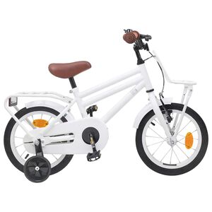 vidaXL Kinderfiets 12 Inch voor 2-4 jaar oud Wit