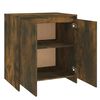 vidaXL Dressoir 70x41x75 cm bewerkt hout gerookt eikenkleurig