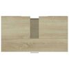 vidaXL Badkamerkast 60x32x53,5 cm bewerkt hout sonoma eikenkleurig