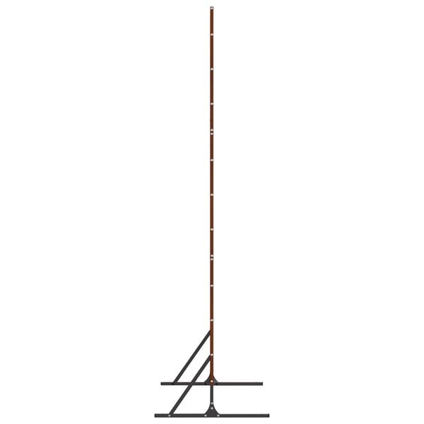 vidaXL Privacyscherm Grijs 100 x 50 x 180 cm Cortenstaal