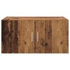 vidaXL Wandkast Wandgemonteerd Oud hout 80 x 42.5 x 40 cm Bewerkt hout