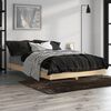 vidaXL Bedframe zonder matras hout sonoma eikenkleurig 120x190 cm