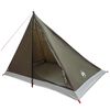 vidaXL Backpacking Tent Bruin en Grijs 4-persoons